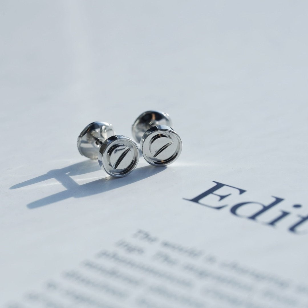 [⭐Hyrra Jewelry]LOVE EARRINGS SILVER 10MM