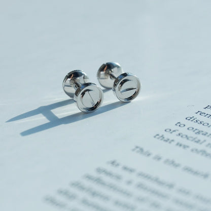 [⭐Hyrra Jewelry]LOVE EARRINGS SILVER 10MM