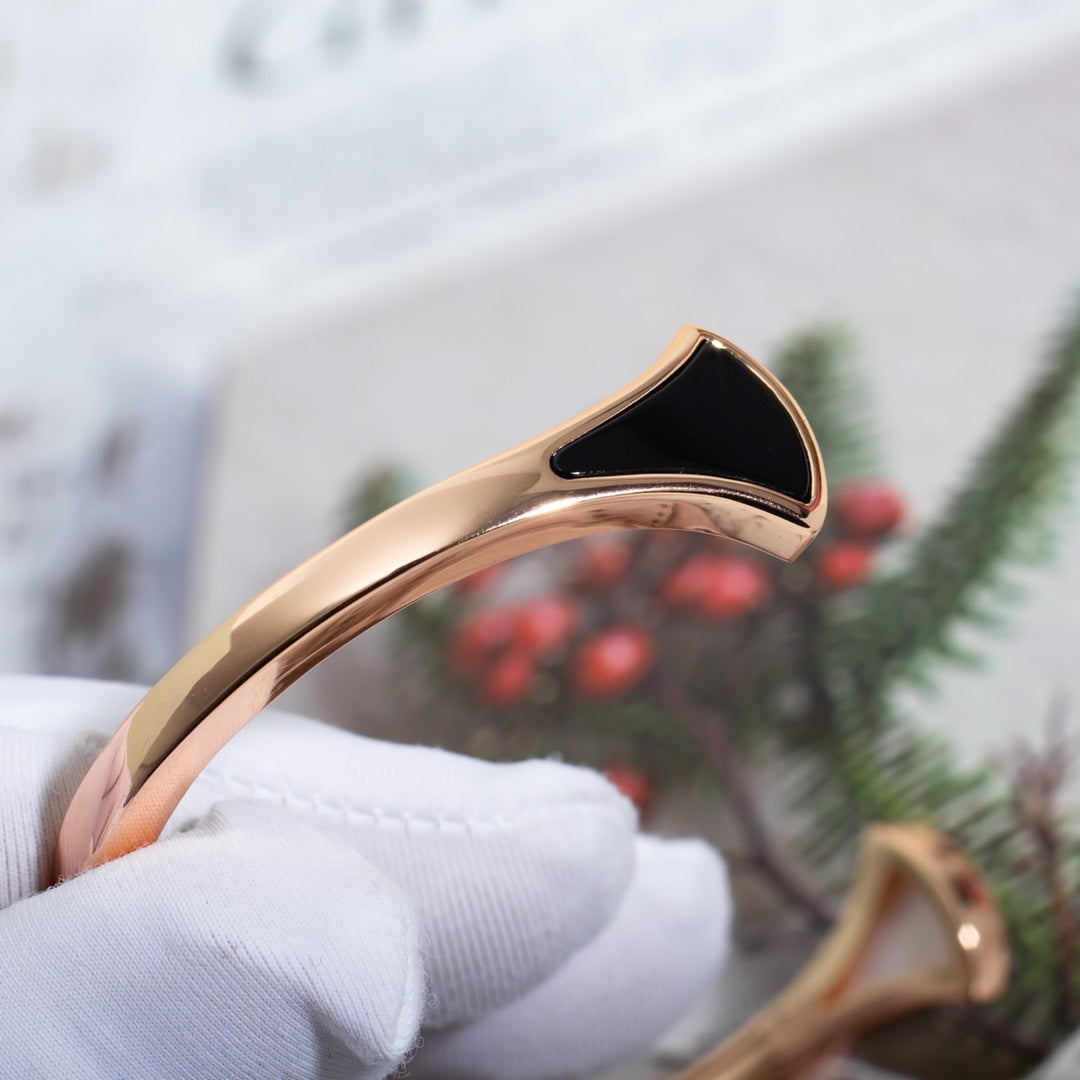 [⭐Hyrra Jewelry]DREAM BRACELET OPEN PINK GOLD MOP