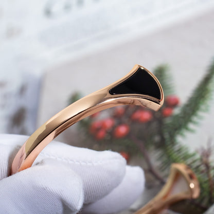 [⭐Hyrra Jewelry]DREAM BRACELET OPEN PINK GOLD MOP