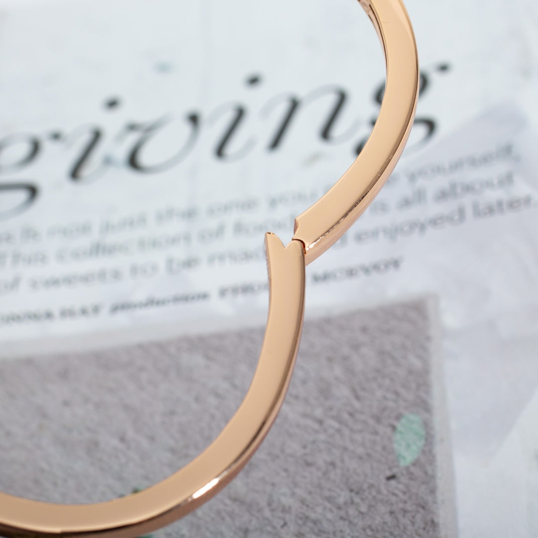 [⭐Hyrra Jewelry]DREAM BRACELET OPEN PINK GOLD MOP DIAMOND
