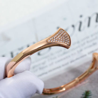[⭐Hyrra Jewelry]DREAM BRACELET OPEN PINK GOLD MOP DIAMOND