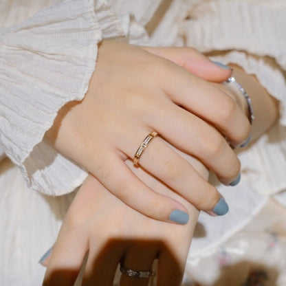 [⭐Hyrra Jewelry]LOVE RING 2.65MM DIAMOND