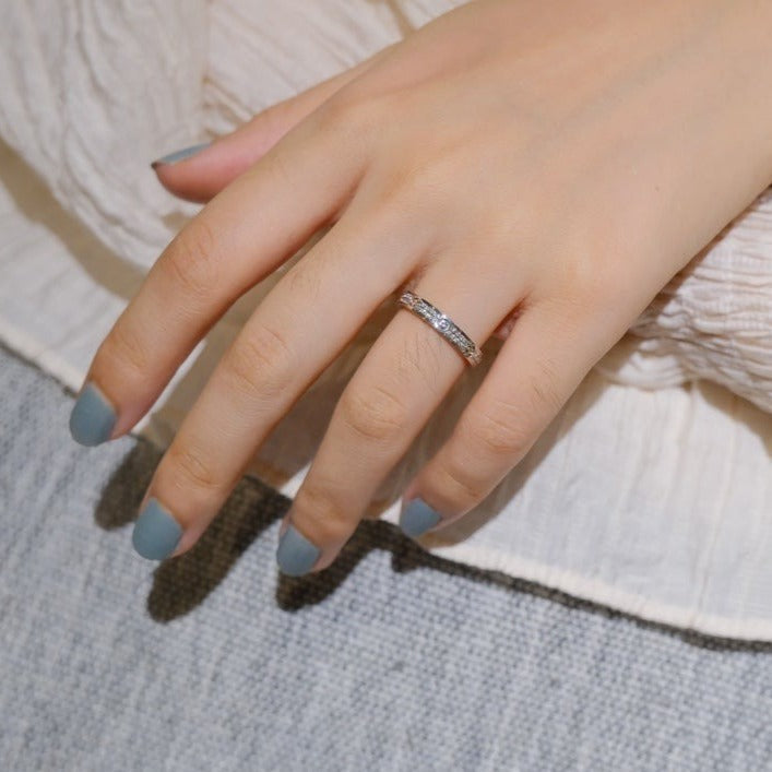 [⭐Hyrra Jewelry]LOVE RING 2.65MM DIAMOND