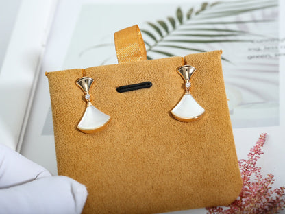 [⭐Hyrra Jewelry]DREAM MOP PINK GOLD EARRINGS