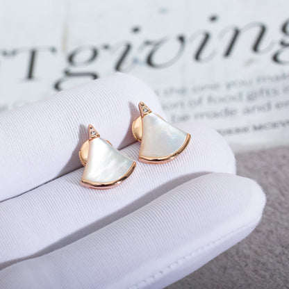 [⭐Hyrra Jewelry]DIVAS DREAM EARRINGS PINK GOLD