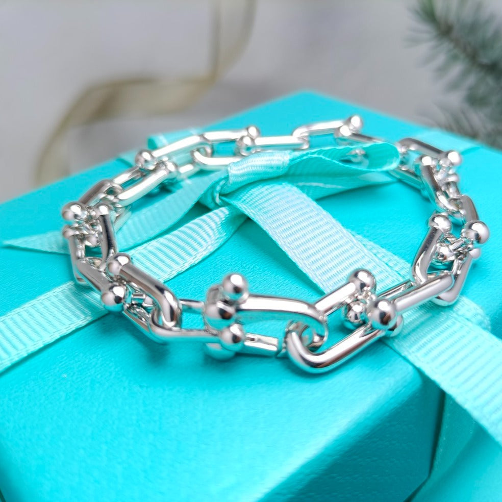 [Hyrra Jewelry]HARDWEAR BRACELET PINK GOLD AND SILVER