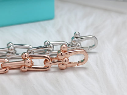 [Hyrra Jewelry]HARDWEAR BRACELET PINK GOLD AND SILVER