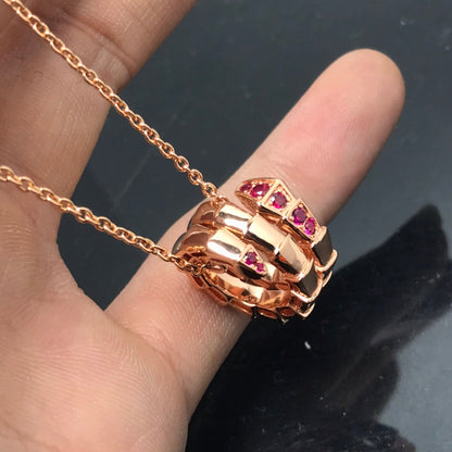 [⭐Hyrra Jewelry]SERPENTI PEDANT NECKLACE