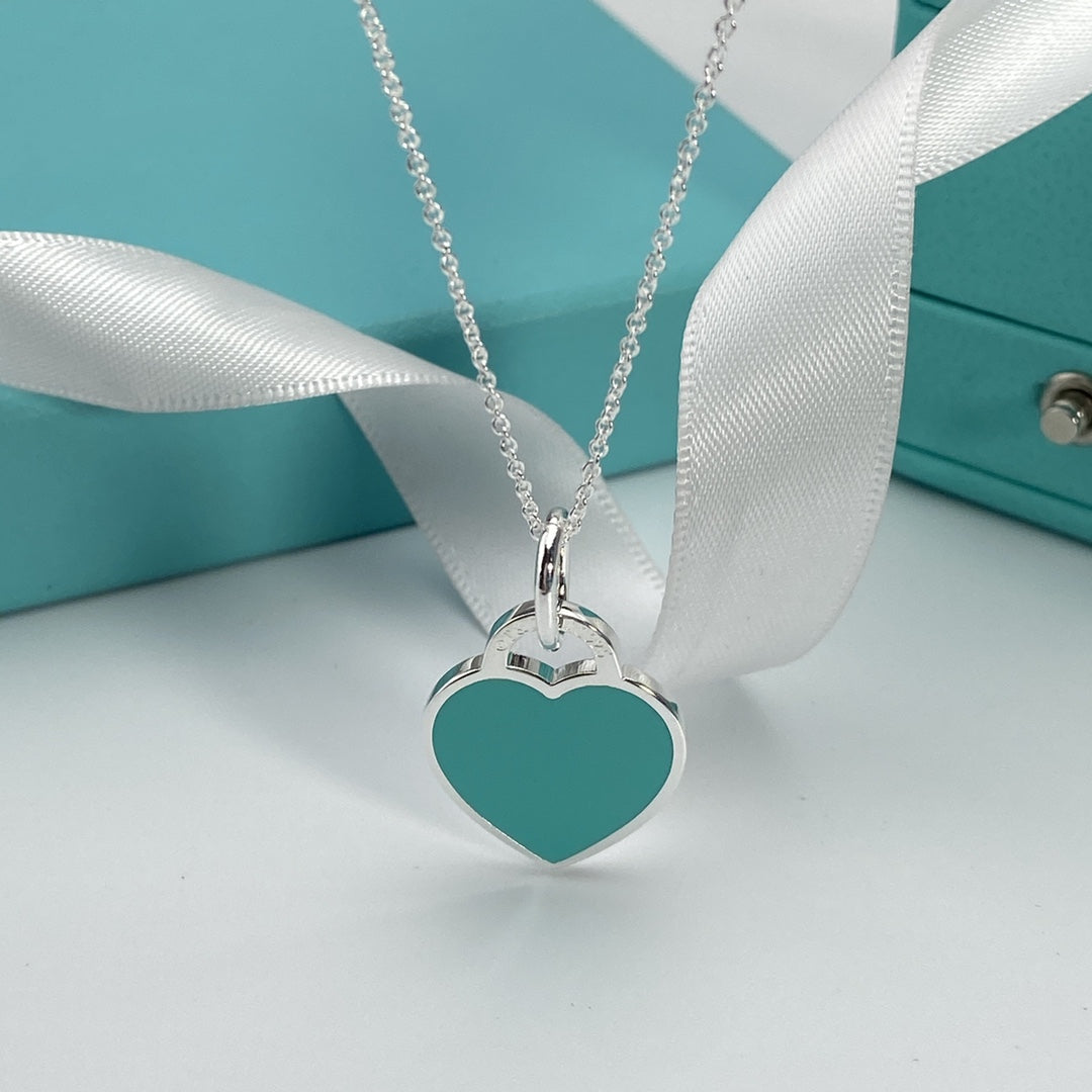 [Hyrra Jewelry]HEART PEDANT SILVER NECKLACE