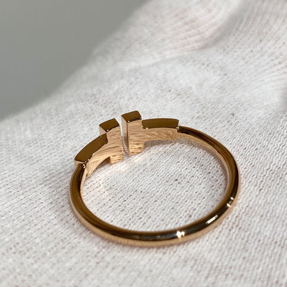 [Hyrra Jewelry] WIRE RING DIAMOND PINK GOLD
