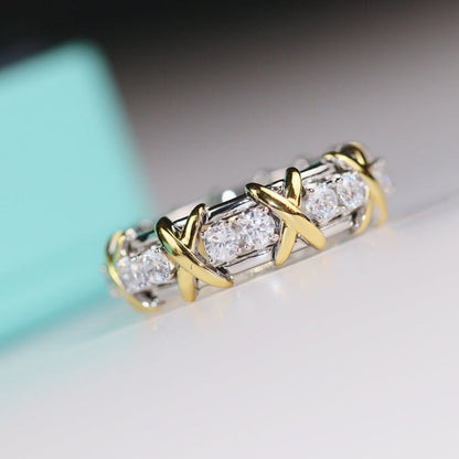 [Hyrra Jewelry]SIXTEEN STONE RING GOLD