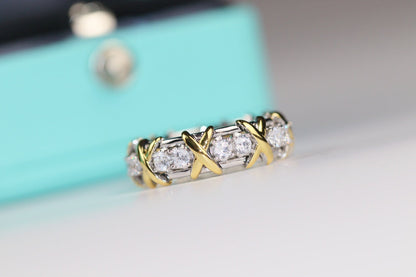 [Hyrra Jewelry]SIXTEEN STONE RING GOLD