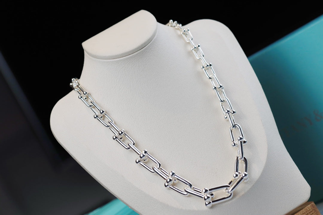 [Hyrra Jewelry]HARDWEAR LINK SILVER NECKLACE