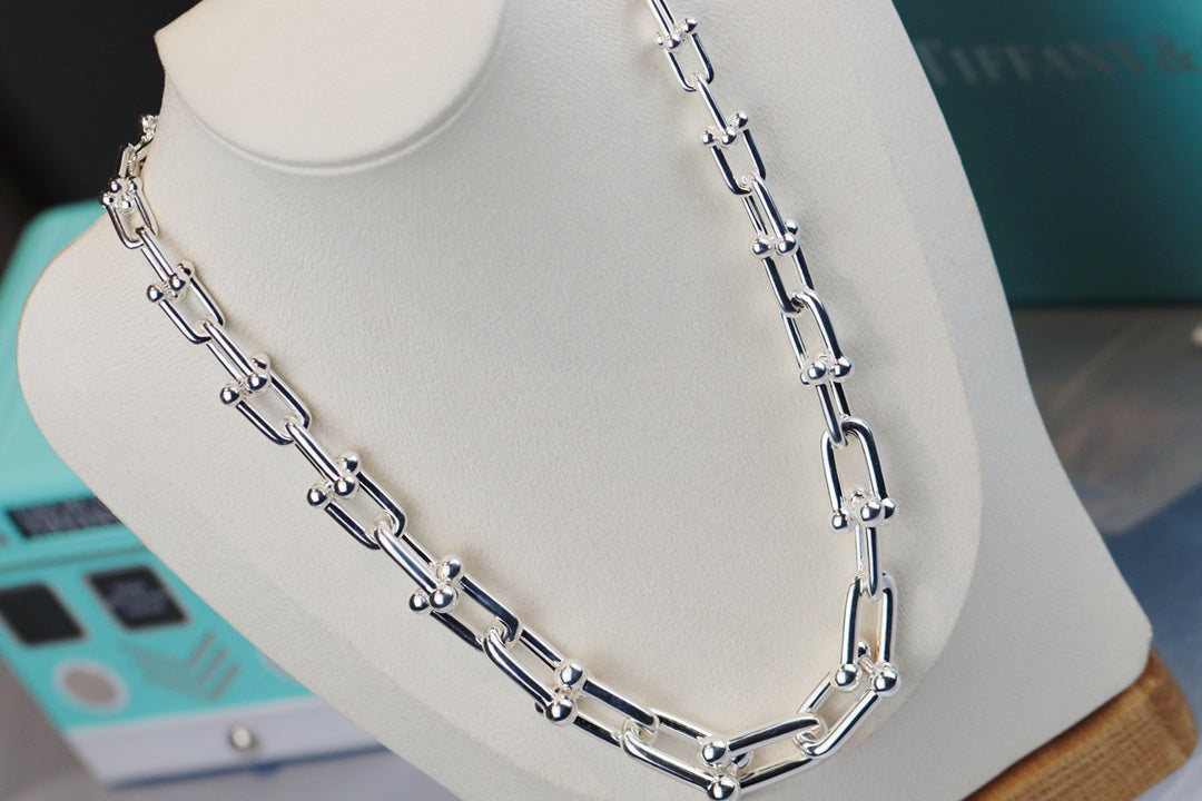 [Hyrra Jewelry]HARDWEAR LINK SILVER NECKLACE