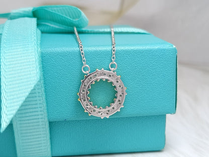 [Hyrra Jewelry]SIXTEEN STONE NECKLACE GOLD