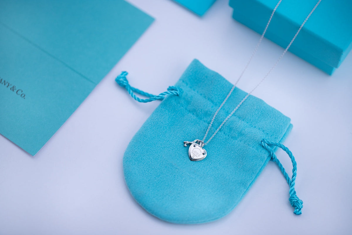 [Hyrra Jewelry]KEY AND HEART SILVER NECKLACE