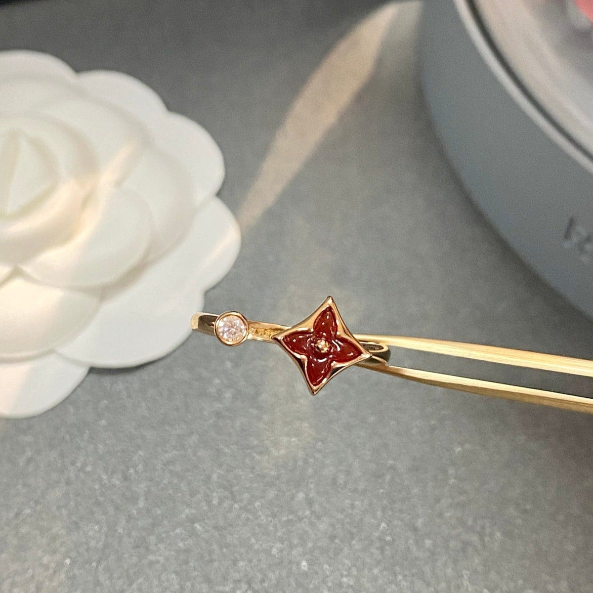 [⭐Hyrra Jewelry]STAR 1 DIAMOND OPEN RING