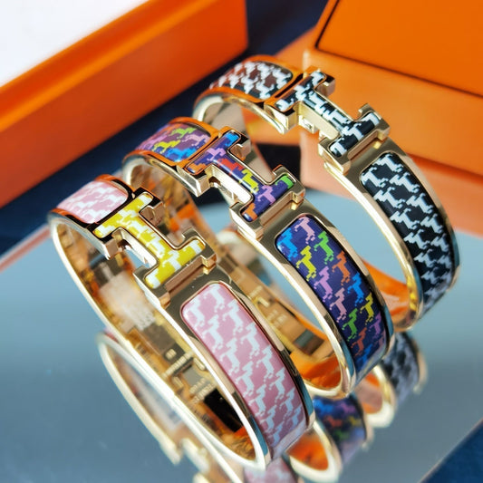 [⭐Hyrra Jewelry]H HORSE BRACELET 12MM
