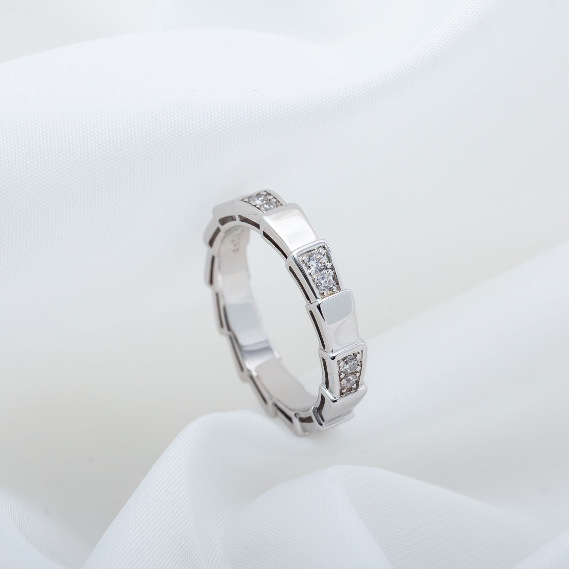 [⭐Hyrra Jewelry]SERPENTI RING SILVER  3MM