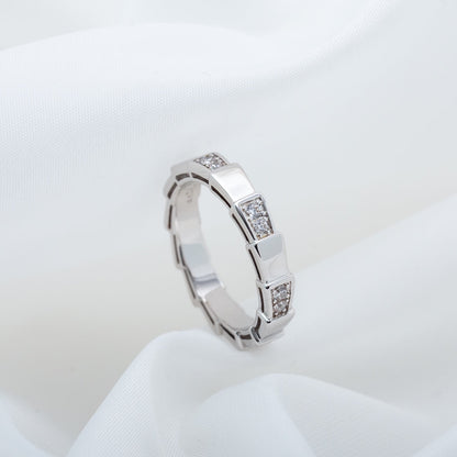 [⭐Hyrra Jewelry]SERPENTI RING SILVER  3MM