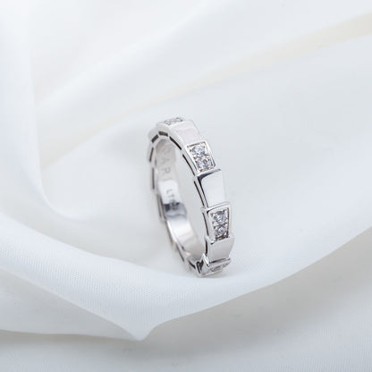[⭐Hyrra Jewelry]SERPENTI RING SILVER  3MM
