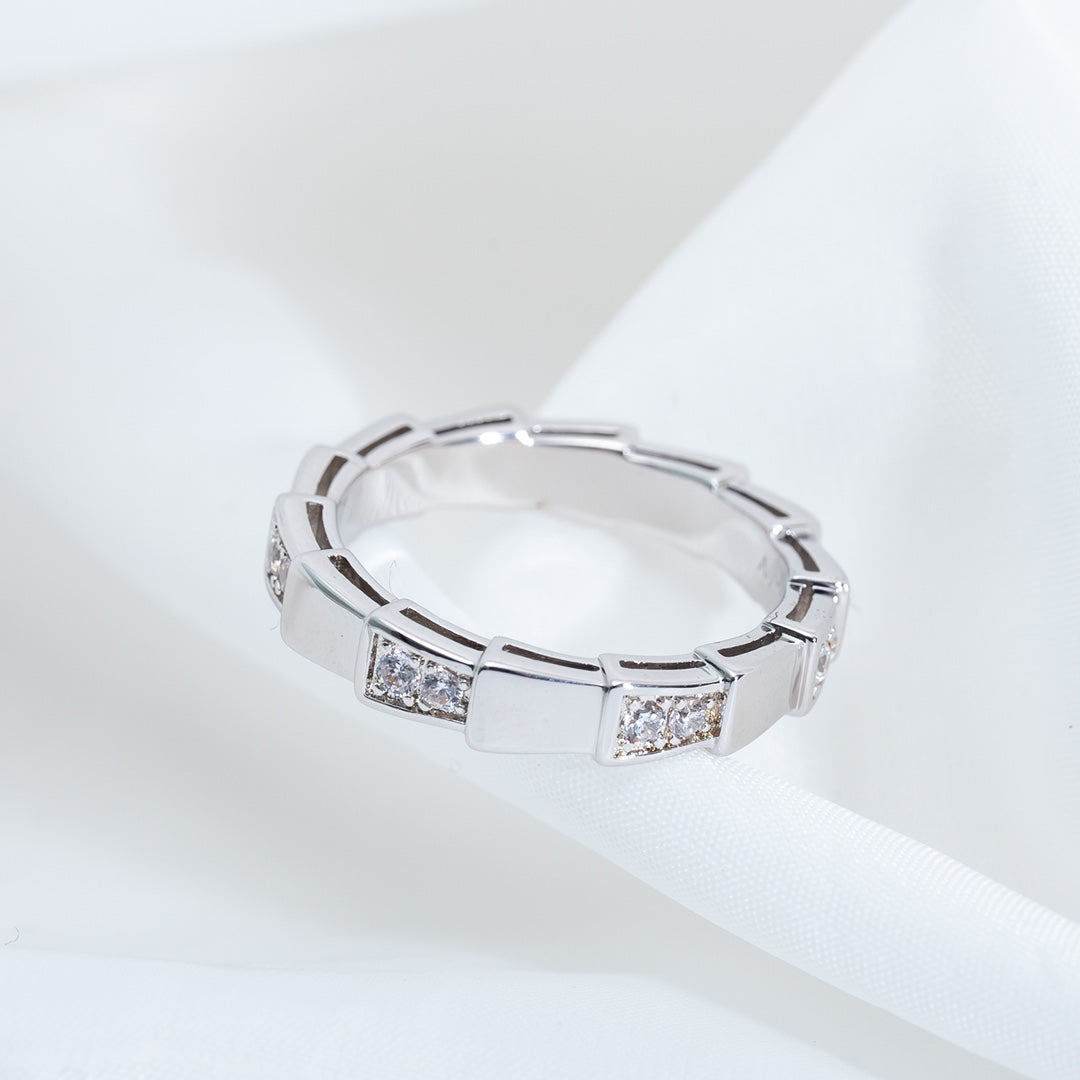 [⭐Hyrra Jewelry]SERPENTI RING SILVER  3MM