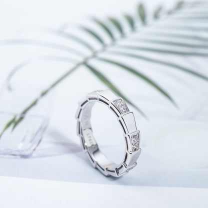 [⭐Hyrra Jewelry]SERPENTI RING SILVER  3MM