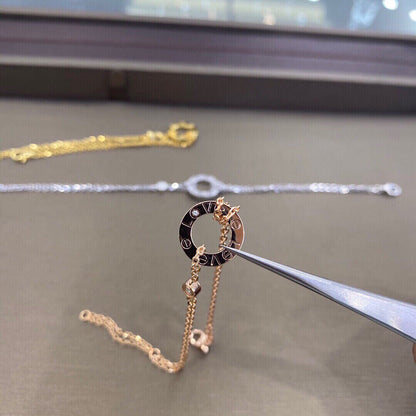[⭐Hyrra Jewelry]LOVE BRACELET 2 DIAMOND