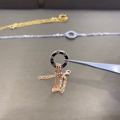 [⭐Hyrra Jewelry]LOVE BRACELET 2 DIAMOND