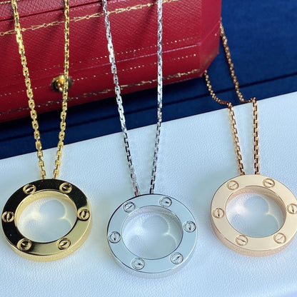 [⭐Hyrra Jewelry]LOVE NECKLACE 16MM