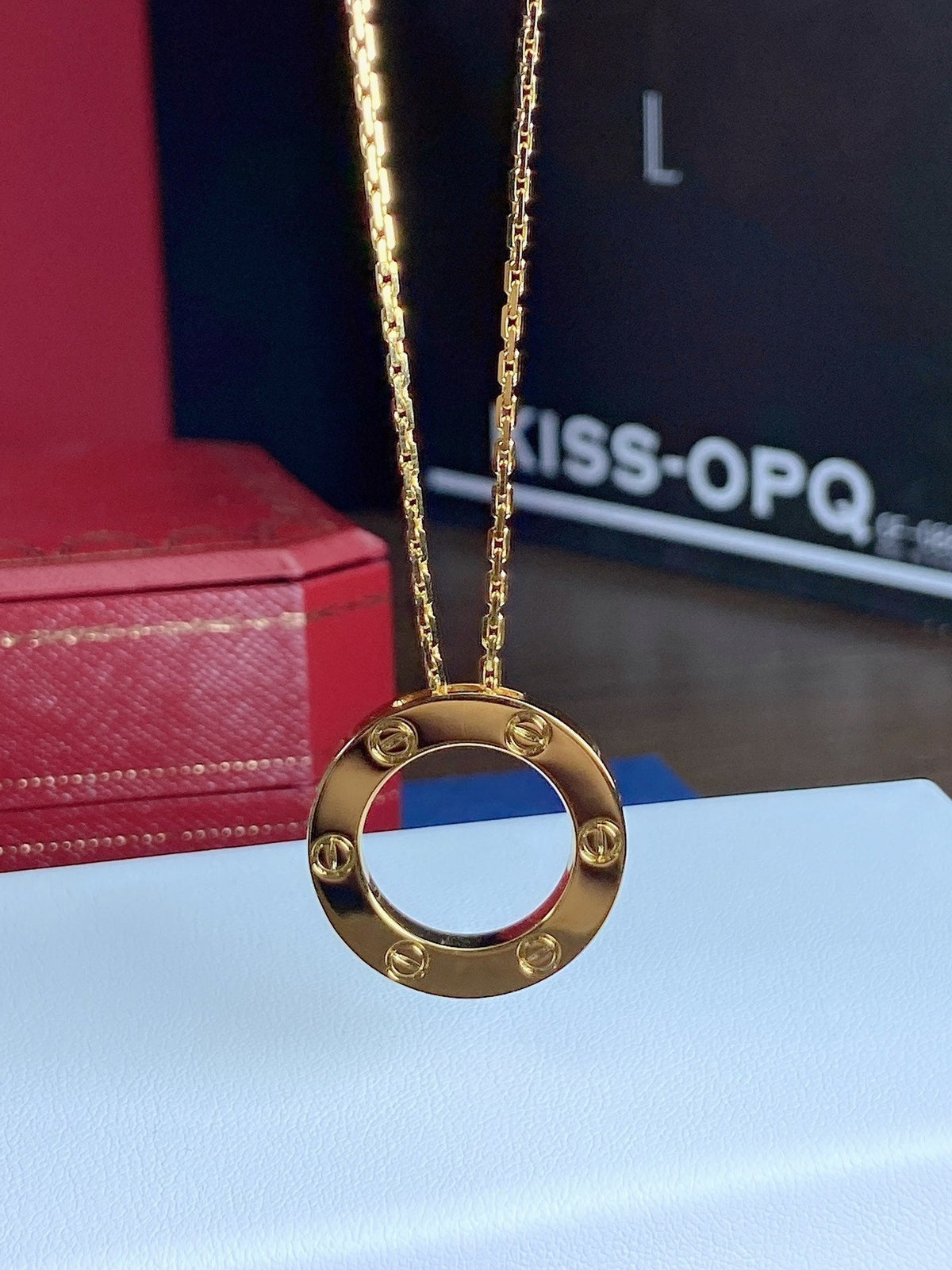 [⭐Hyrra Jewelry]LOVE NECKLACE 16MM