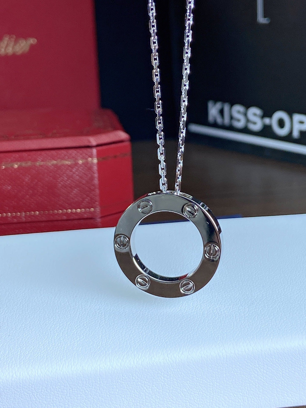 [⭐Hyrra Jewelry]LOVE NECKLACE 16MM