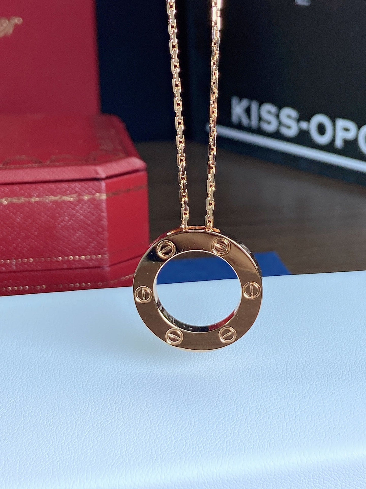 [⭐Hyrra Jewelry]LOVE NECKLACE 16MM