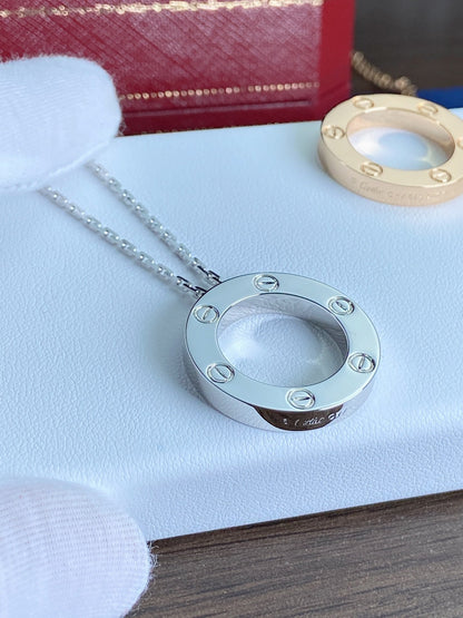 [⭐Hyrra Jewelry]LOVE NECKLACE 16MM