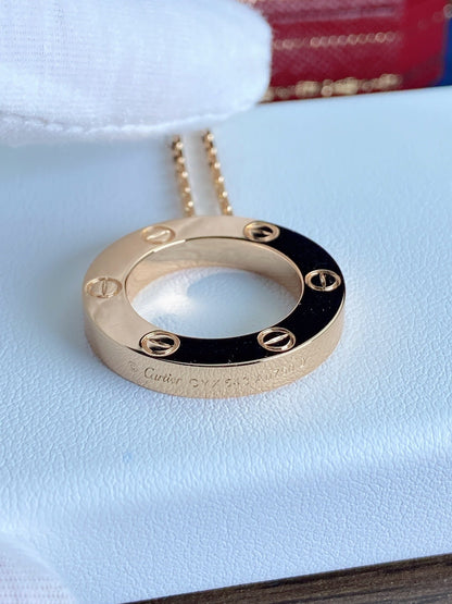 [⭐Hyrra Jewelry]LOVE NECKLACE 16MM