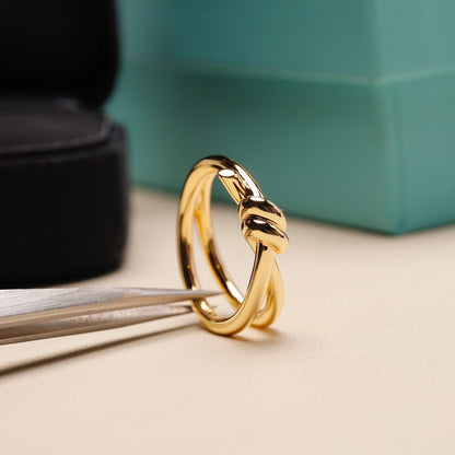 [Hyrra Jewelry]KNOT RING GOLD