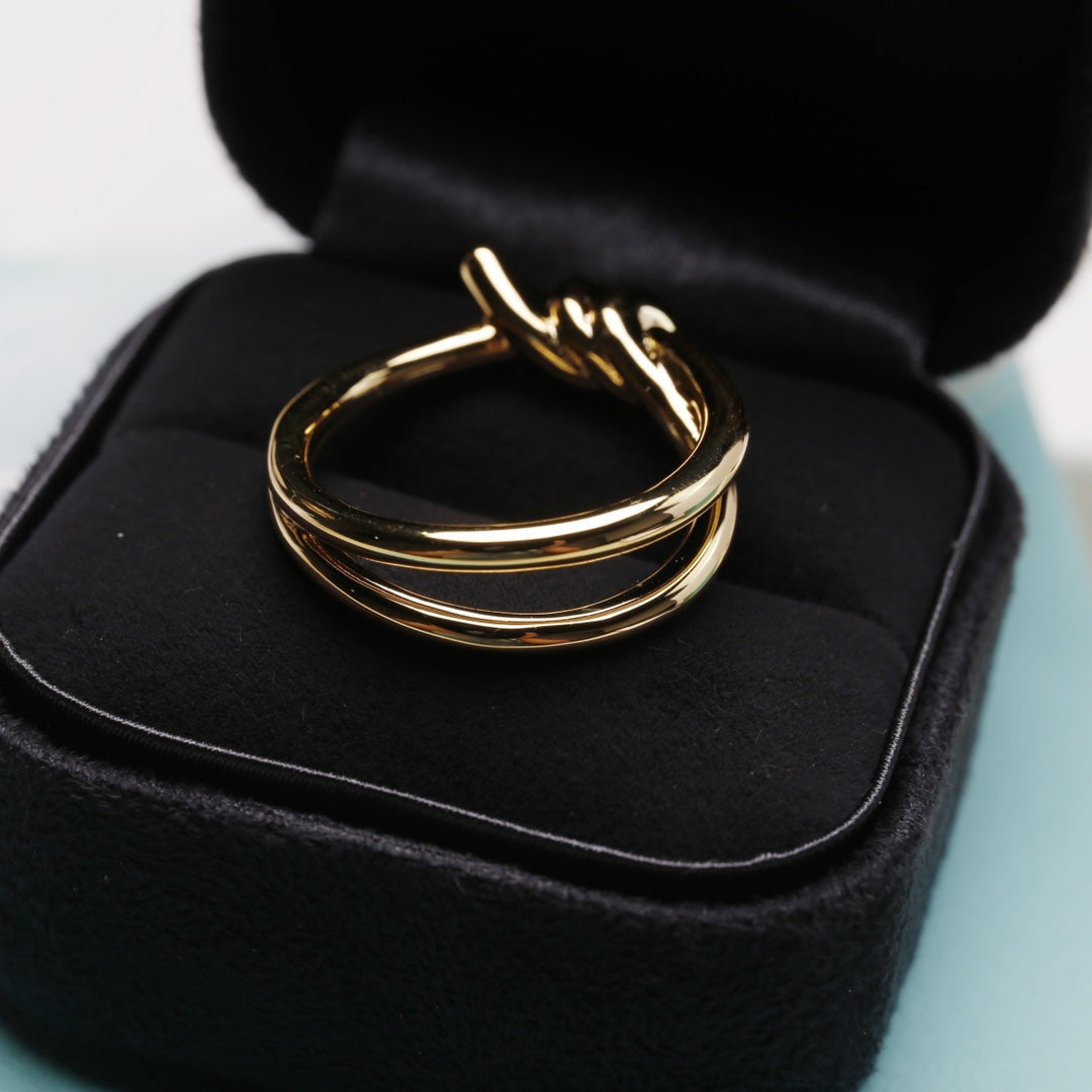 [Hyrra Jewelry]KNOT RING GOLD