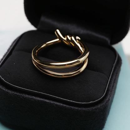 [Hyrra Jewelry]KNOT RING GOLD