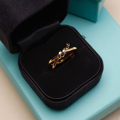 [Hyrra Jewelry]KNOT RING PINK GOLD