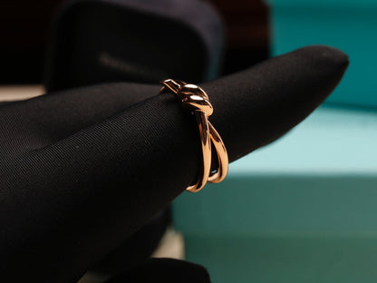 [Hyrra Jewelry]KNOT RING PINK GOLD
