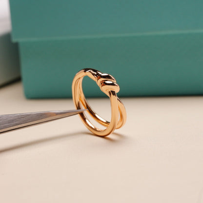 [Hyrra Jewelry]KNOT RING PINK GOLD