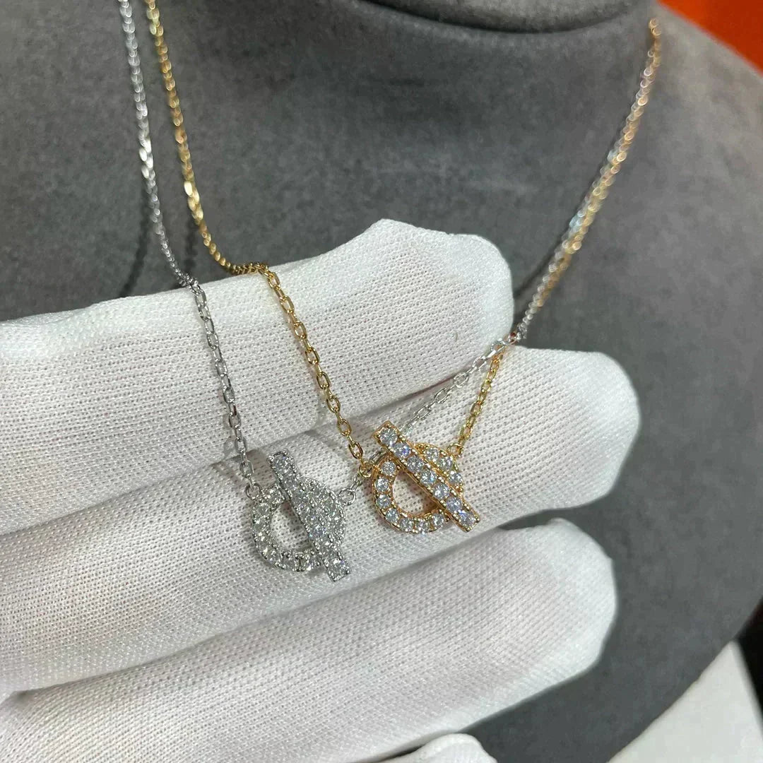 [⭐Hyrra Jewelry]ECHAPEE NECKLACE DIAMOND