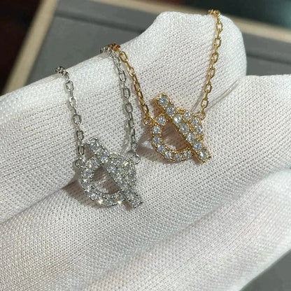 [⭐Hyrra Jewelry]ECHAPEE NECKLACE DIAMOND