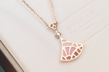 [⭐Hyrra Jewelry]DREAM NECKLACE PINK MOP DIAMOND