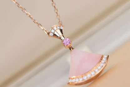 [⭐Hyrra Jewelry]DREAM NECKLACE PINK MOP DIAMOND