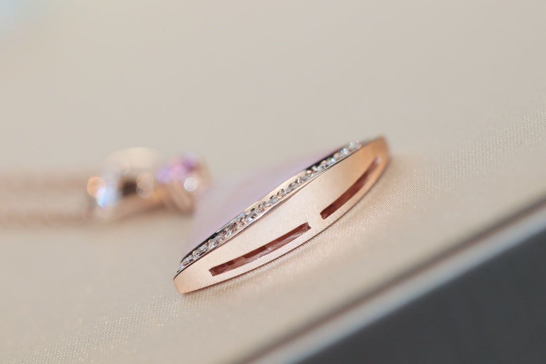 [⭐Hyrra Jewelry]DREAM NECKLACE PINK MOP DIAMOND