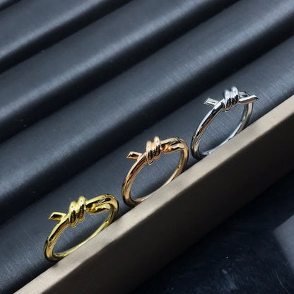 [Hyrra Jewelry]KNOT RING 1.2MM