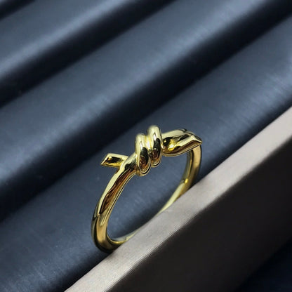 [Hyrra Jewelry]KNOT RING 1.2MM