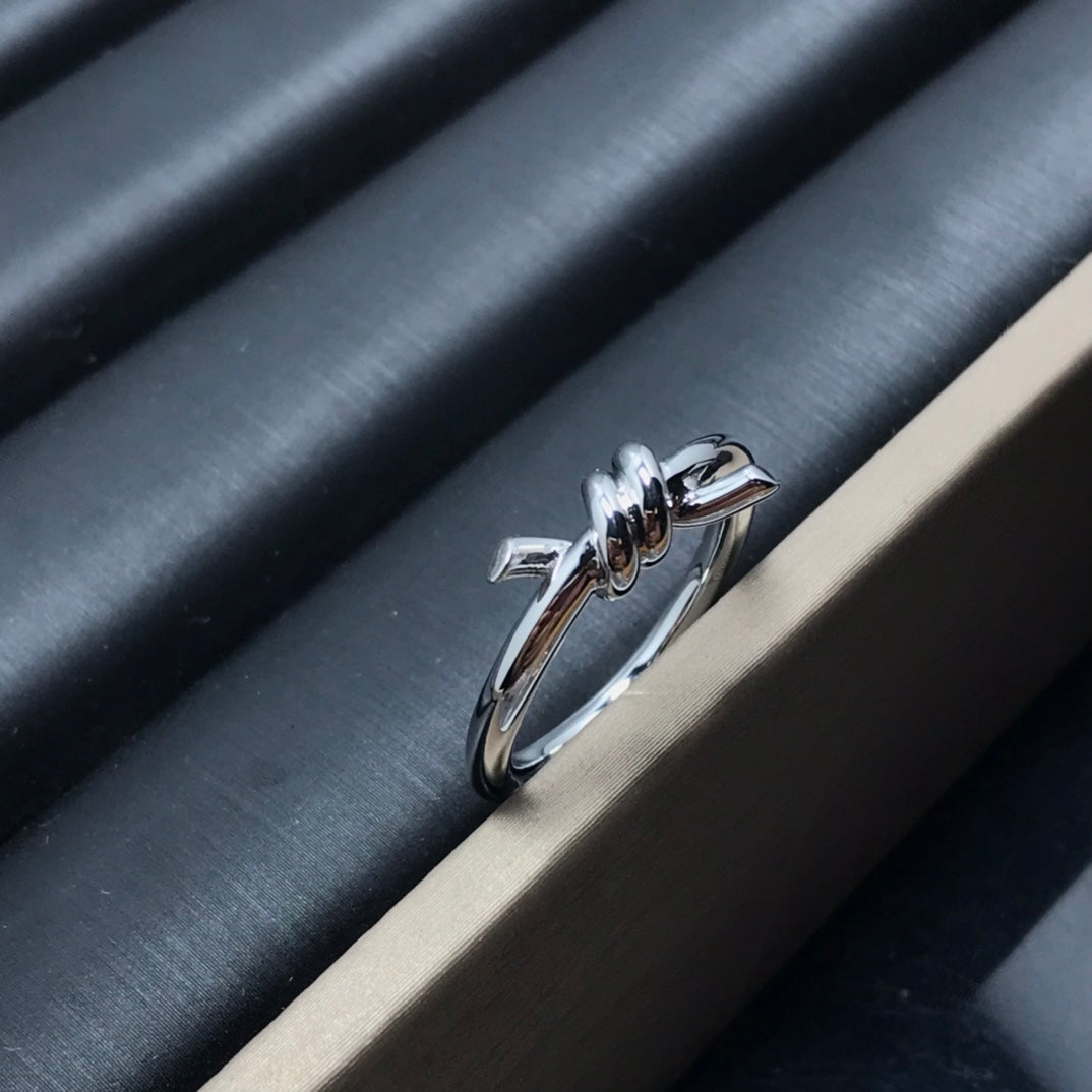 [Hyrra Jewelry]KNOT RING 1.2MM